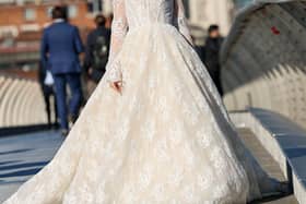 April Banbury In her Wedding collection
