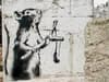 Banksy encouraging shoplifters to go to Guess London accusing company of using his art without permission