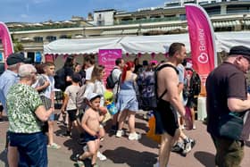 37,000 visitors to the Brighton Seafront element