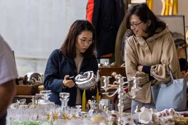 Wembley Park Antiques Market.