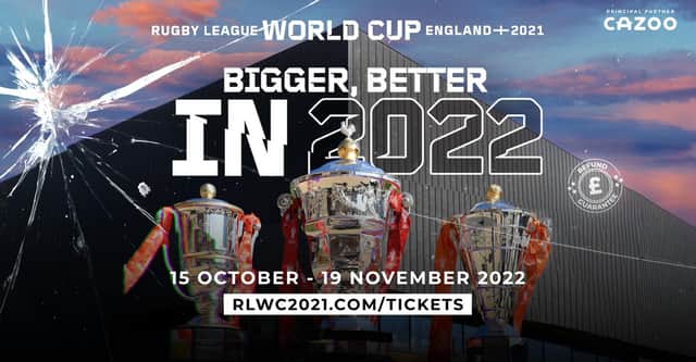 Rugby League World Cup Bigger and better in 2022