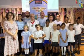 Mayor Danny Rich at Livingstone Primary, Tuesday 1st July