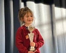 Florence was this year's Courageous Advocacy Speech Competition winner with her speech about protecting bee’s entitled ‘Buzz off.’