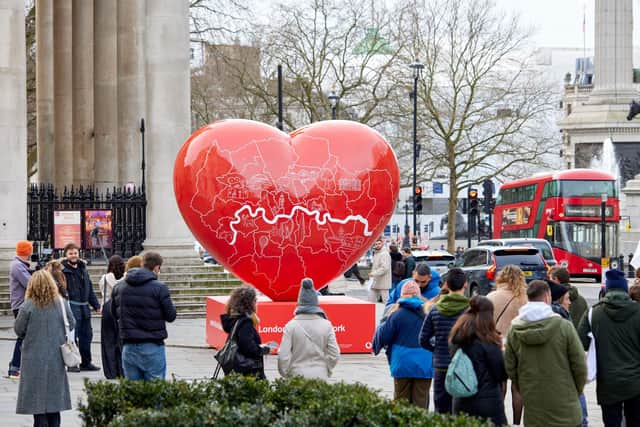 Vodafone’s Connected Heartbeat, powered by human connections, lights up the capital