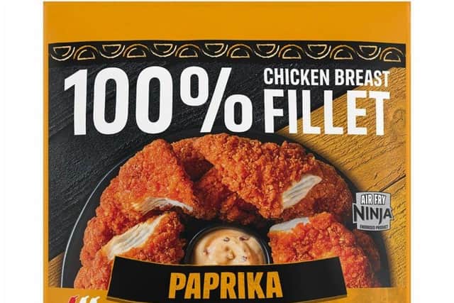 Paprika Chicken Tenders from Iceland's new chicken range.