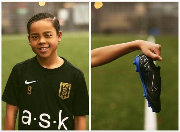 Aniera, a young girl from Bloomsbury Football