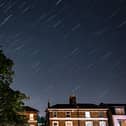 Meteor shower.