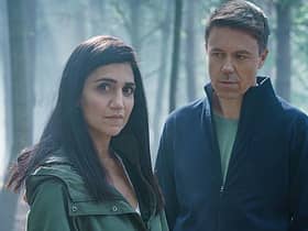 DI Lou Slack (Leila Farzad) and Col McHugh (Andrew Buchan) get in deep in the new BBC1 police drama Better