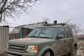 Vehicles previously donated by Driving Ukraine
