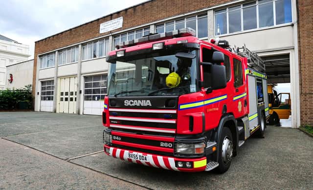 File photo dated 14/09/09 of a fire engine outside Warwickshire Fire & Rescue Service Headquarters, Leamington Spa. A plan to replace fire control rooms with new regional centres ended in 'complete failure', costing the taxpayer almost half a billion pounds, according to a damning report by a committee of MPs.