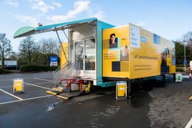 An Our Future Health mobile clinic