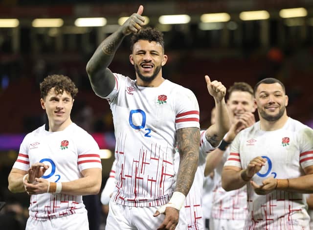 Courtney Lawes made a successful return from injury as England beat Wales 