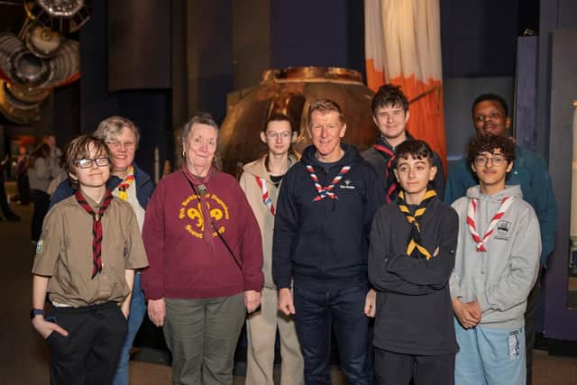 Newham Explorers meet Tim Peake - Astronaut