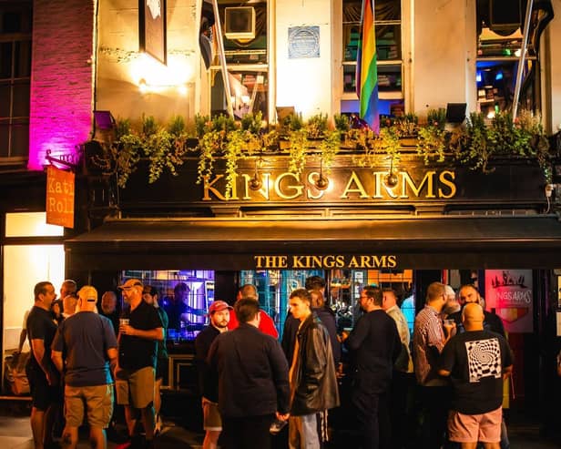 Kings Arms, Soho was one of the first venues in Soho to serve the gay community