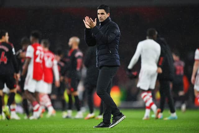 Arsenal boss Mikel Arteta