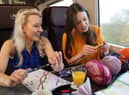 Enjoy crafts, mindfulness and wellbeing with hosts in every carriage of the train.