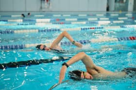 Physical activity is a great way to overcome health challenges (picture posed by models).