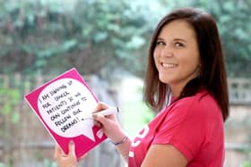 Sarah wants young people with cancer to know they can follow their dreams