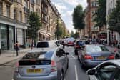 Highly congested parts of inner London tend to see more road collisions than the city's outer boroughs.