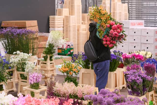 Flower Market at New Covent Garden Market