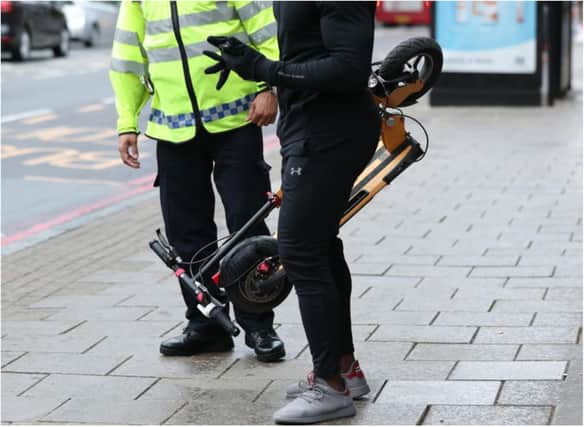 A number of people were injured in e-scooter crashes. Credit: PA/Radar