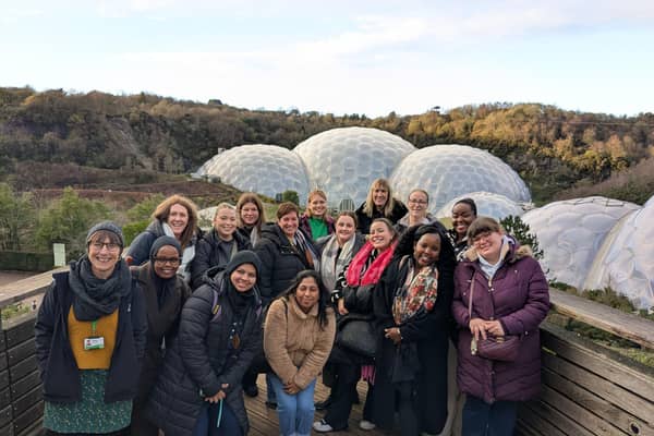 ECT teachers at the Eden Project