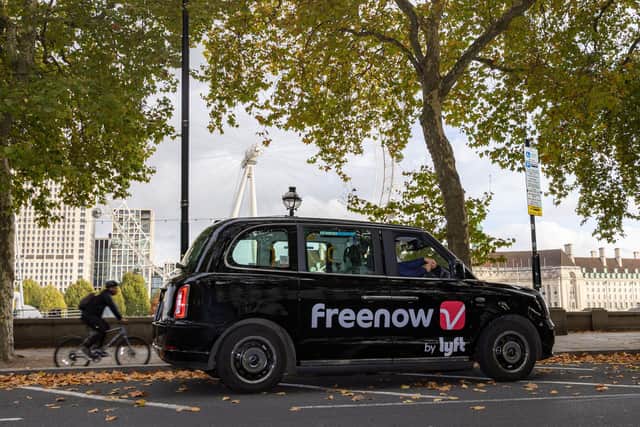 Freenow by Lyft black cab