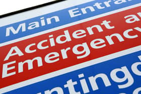 File photo dated 21/05/13 of an Accident and Emergency sign. Twenty-four hours in A&E is "no longer just a documentary", leading medics have warned as figures show that almost 400,000 patients spent 24 hours or more in an emergency department in England last year. The Royal College of Emergency Medicine (RCEM) said the very long waits are a "matter of national shame". Issue date: Monday September 25, 2023.