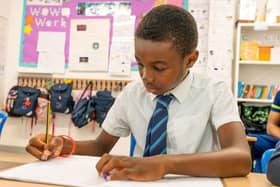 Pupil at Langley Park Primary School