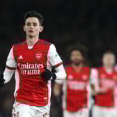 Patino starts the game on the bench after signing on loan from Arsenal in midweek