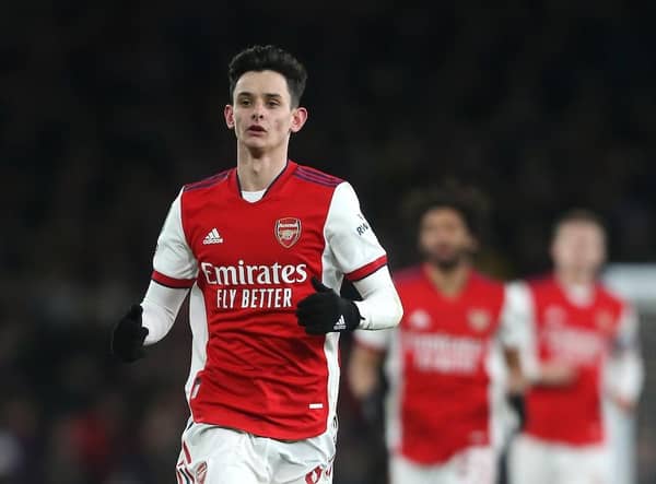 Patino starts the game on the bench after signing on loan from Arsenal in midweek