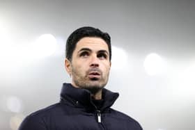 Arsenal boss Mikel Arteta .Photo by Naomi Baker/Getty Images.
