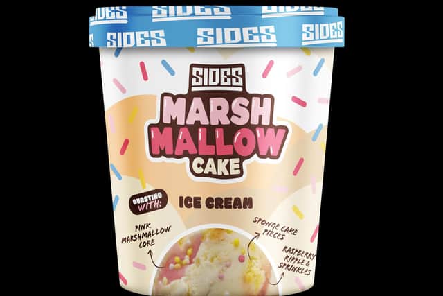 SIDES Marshmallow Cake