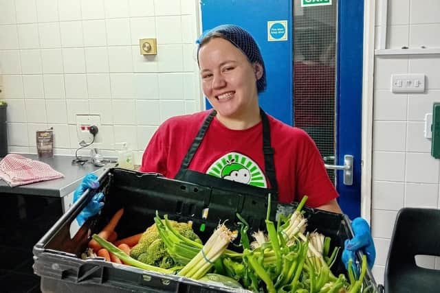 FoodCycle community meals are made by volunteers using surplus food that would otherwise go to waste