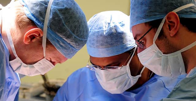 A generic stock photo of an operation taking place at Queen Elizabeth Hospaital, Birmingham.