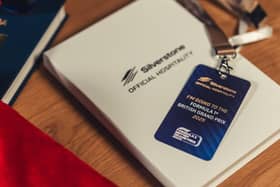 Silverstone gift box and branded lanyard