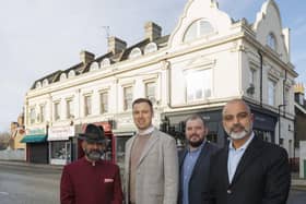 From left to right: Avtar Singh (SDPI), Scott Swinden (Reward), Tom Annetts (Reward) and Rajinder Singh (SDPI).