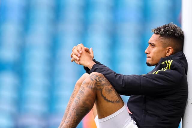Raphinha is not headed Down Under. (Photo by Robbie Jay Barratt - AMA/Getty Images)
