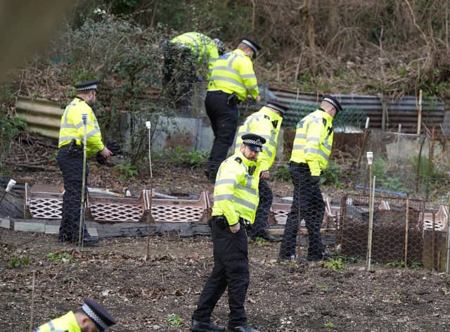The Metropolitan Police have joined forces with Sussex Police to carry out a mass manhunt for the child