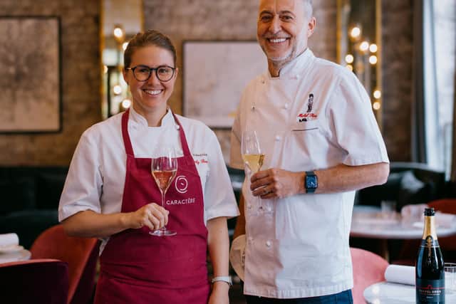 Chapel Down partners with esteemed chefs Michel and Emily Roux to serve Chapel Down English sparkling wine in 'Undercover Cuvée stunt', and 58% of guests reveal the taste and quality of English sparkling is better than champagne