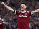 West Ham United and England midfielder Declan Rice. 