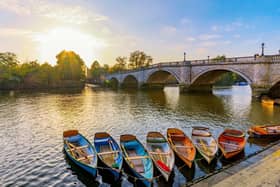 Richmond Bridge at sunrise