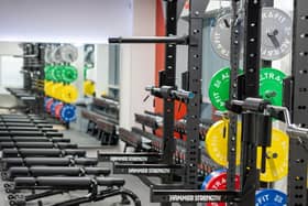 New Olympic squat racks at Abbey Leisure Centre