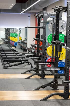 New Olympic squat racks at Abbey Leisure Centre