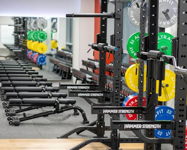 New Olympic squat racks at Abbey Leisure Centre