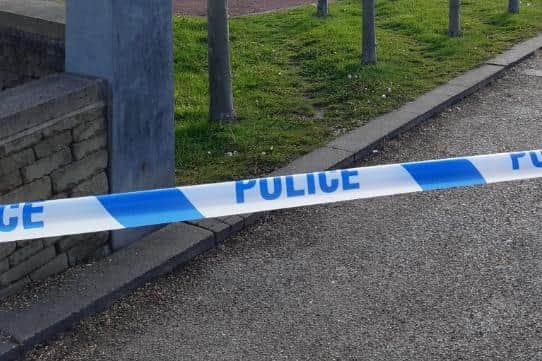 A man has been found dead on Church Way, Doncaster, next to a busy South Yorkshire road. File picture shows police tape