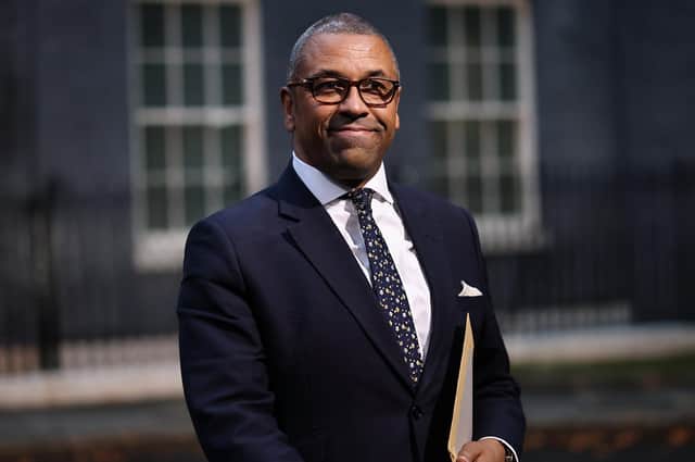 New Foreign Secretary James Cleverly