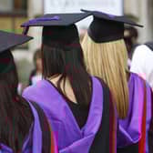 File photo dated 16/07/08 of university graduates, as the quality of online teaching and "blended learning" at universities is set to be reviewed, over fears that students' poor experiences of online learning during the pandemic may have undermined the potential of mixing face-to-face lectures with online study.